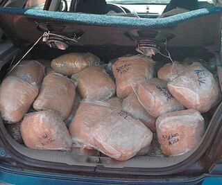 Caen 4 con 100 kilos de marihuana en la colonia Morelos