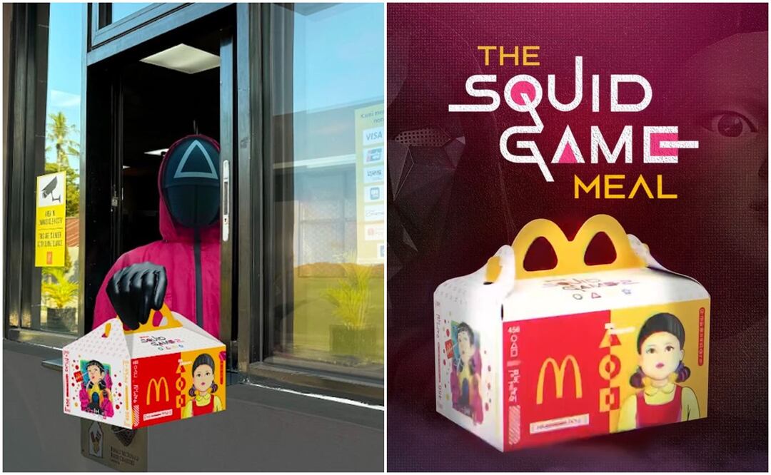 En redes sociales está causando revuelo el menú especial de McDonald’s inspirado en la serie de El Juego del Calamar. Foto: Instagram  @mcdonaldsau