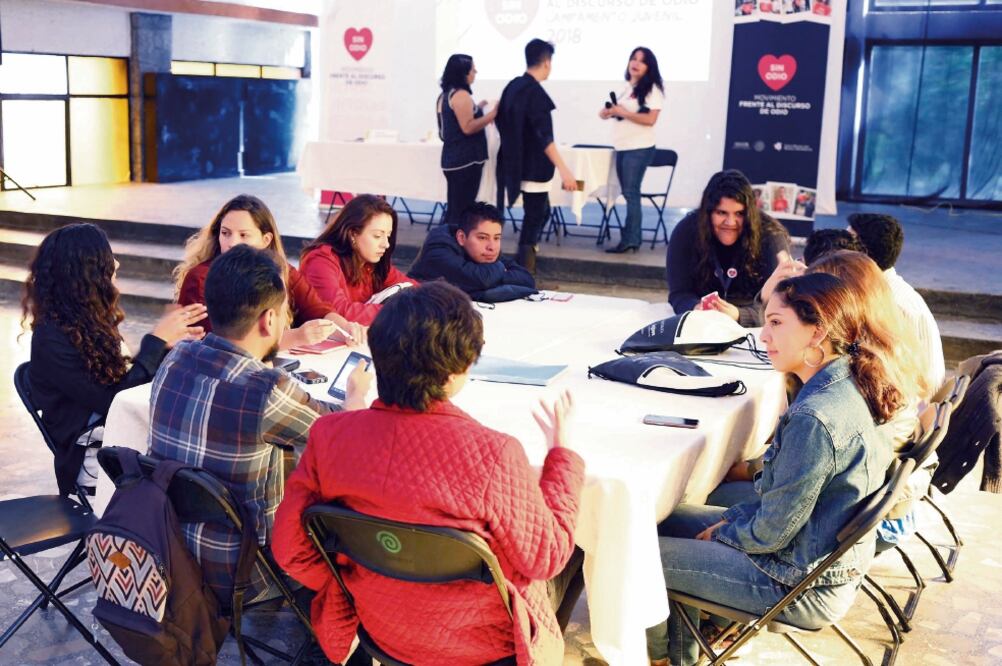 Jóvenes en movimiento. Durante cinco días, 45 jóvenes provenientes de cuatro países realizarán actividades para superar la discriminación. Foto: AGUSTÍN SALINAS. EL UNIVERSAL