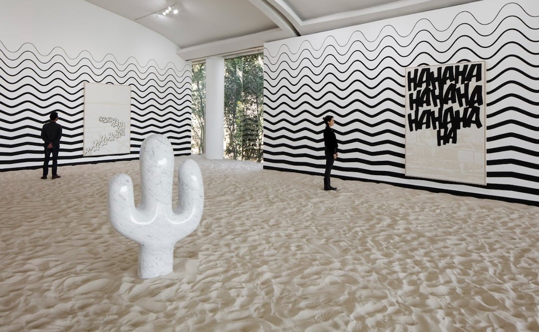 Aspectos de la exhibición “Dessert Flood”. Fotos: Cortesía Ramiro Chaves