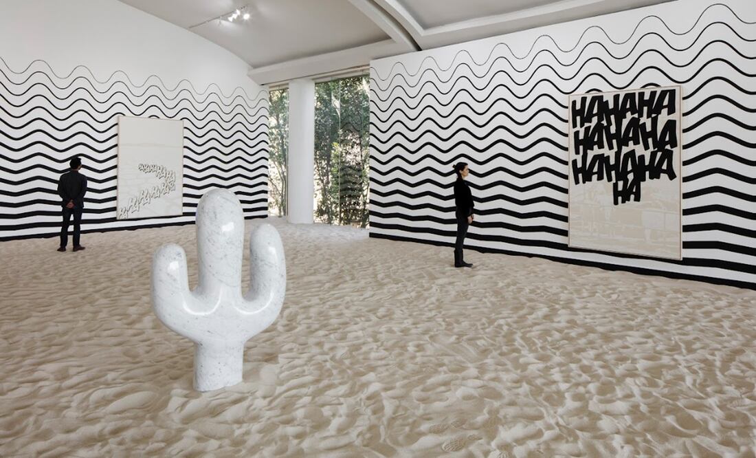 Aspectos de la exhibición “Dessert Flood”. Fotos: Cortesía Ramiro Chaves