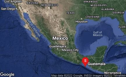 Ajustan a 5.6 magnitud de sismo en Pijijiapan, Chiapas