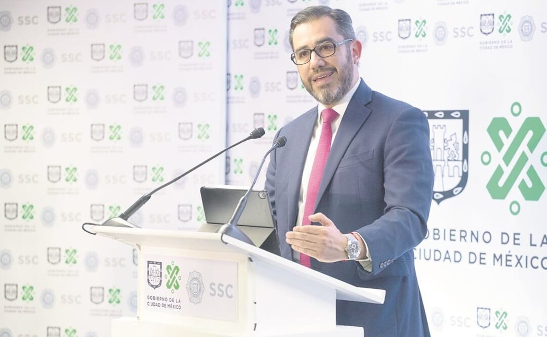 Jesús Orta, jefe de la policía capitalina. Foto: Archivo/EL UNIVERSAL