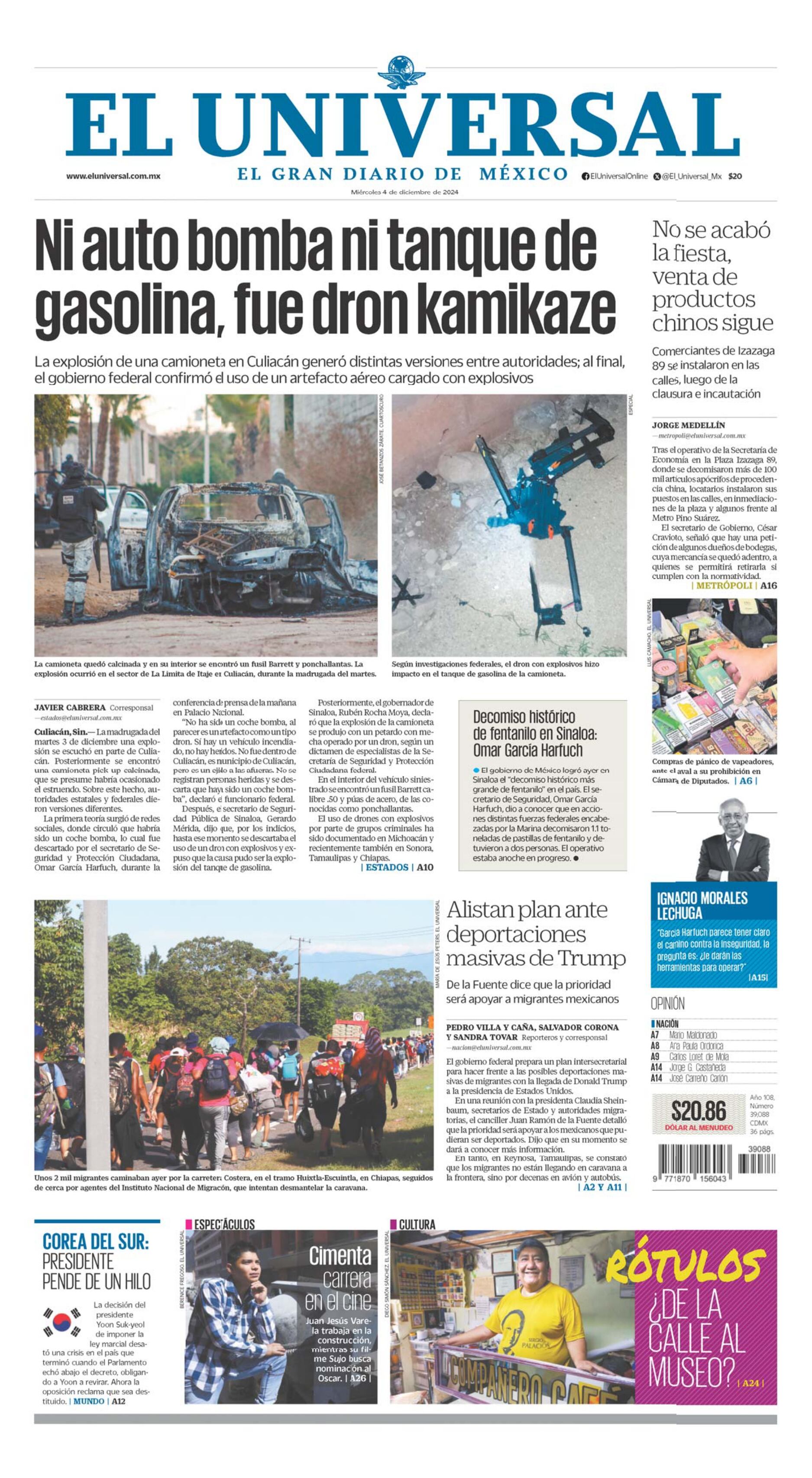 Portada impresa