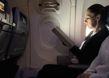 “Después de más de 11 horas de vuelo llegamos”; Sheinbaum llega a Brasil para participar en el G20