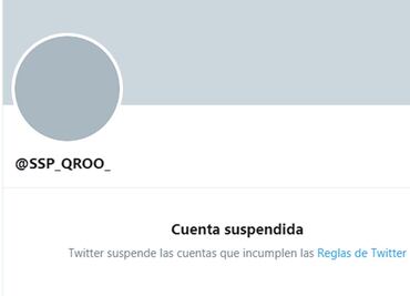 Ahora hackean Twitter de SSP de Quintana Roo; amenazan a AMLO
