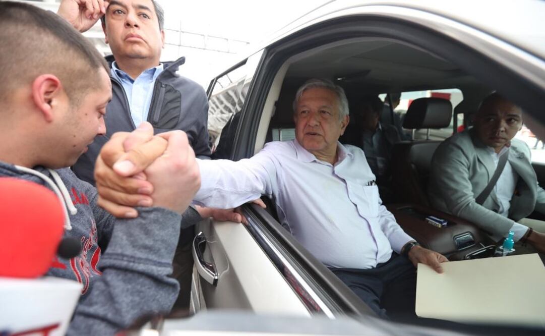 El presidente Andrés Manuel López Obrador de gira por Chihuahua. Foto: Ariel Ojeda/EL UNIVERSAL