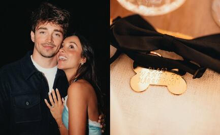 Charles Leclerc causa revuelo en redes tras pedirle matrimonio a su novia Alexandra Saint Mleux