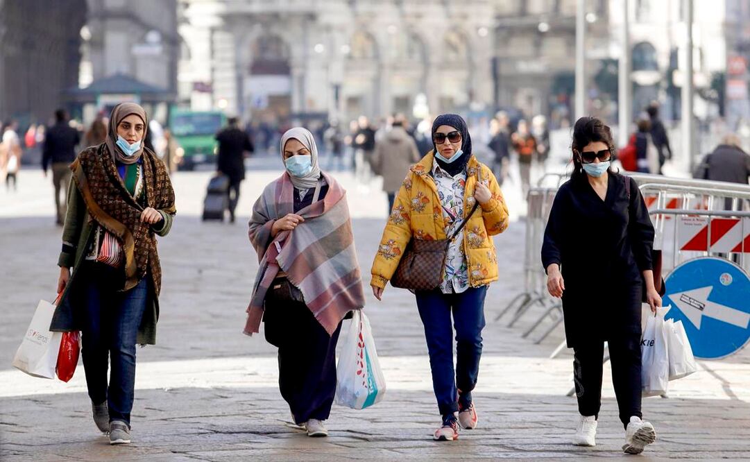 Italia está en estado de alerta por el aumento de casos, sobre todo en el norte del país. (Foto: EFE)