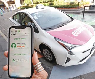 Taxistas operarán con app desde marzo