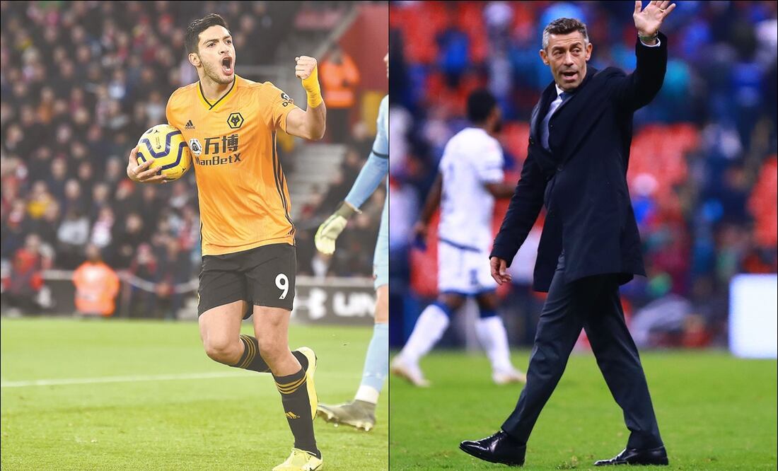 Jiménez y Caixinha. Foto: Especial / Agencias