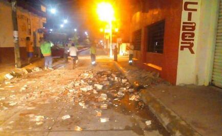 Sismo en Chiapas sólo deja daños materiales; se registran 37 réplicas