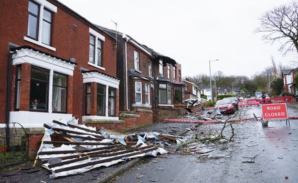 Tormenta paraliza trenes y deja a miles de personas sin electricidad en Escocia y el norte de Inglaterra