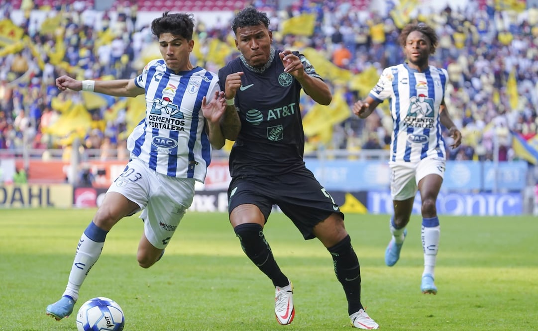 América y Pachuca en el partido de la Jornada 6 del Clausura 2022 - FOTO: Imago7
