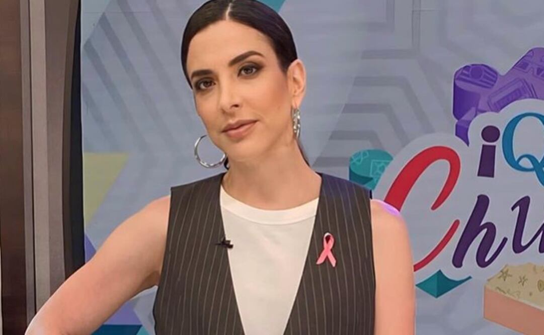 La actriz, conductora y comediante Verónica Toussaint. Foto: Instagram oficial.