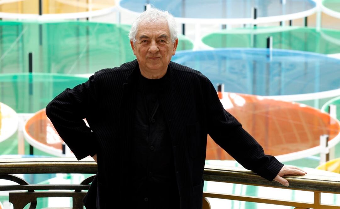 Daniel Buren. Foto: REUTERS/Benoit Tessier, archivo