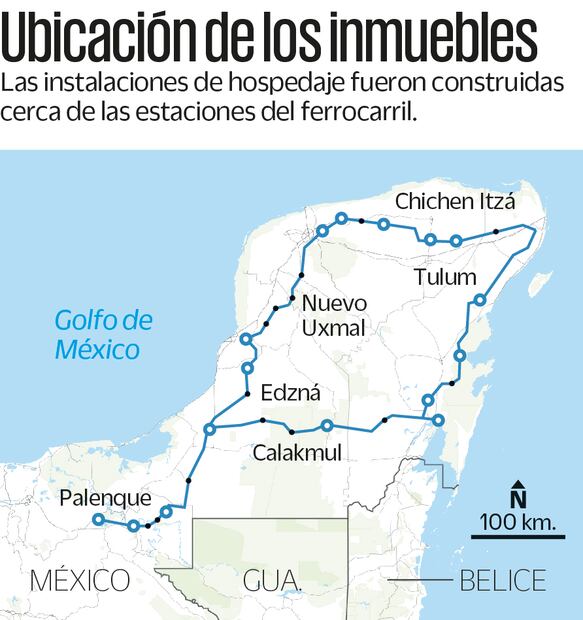 Sedena invierte más de 503 mdp en seis hoteles del Tren Maya