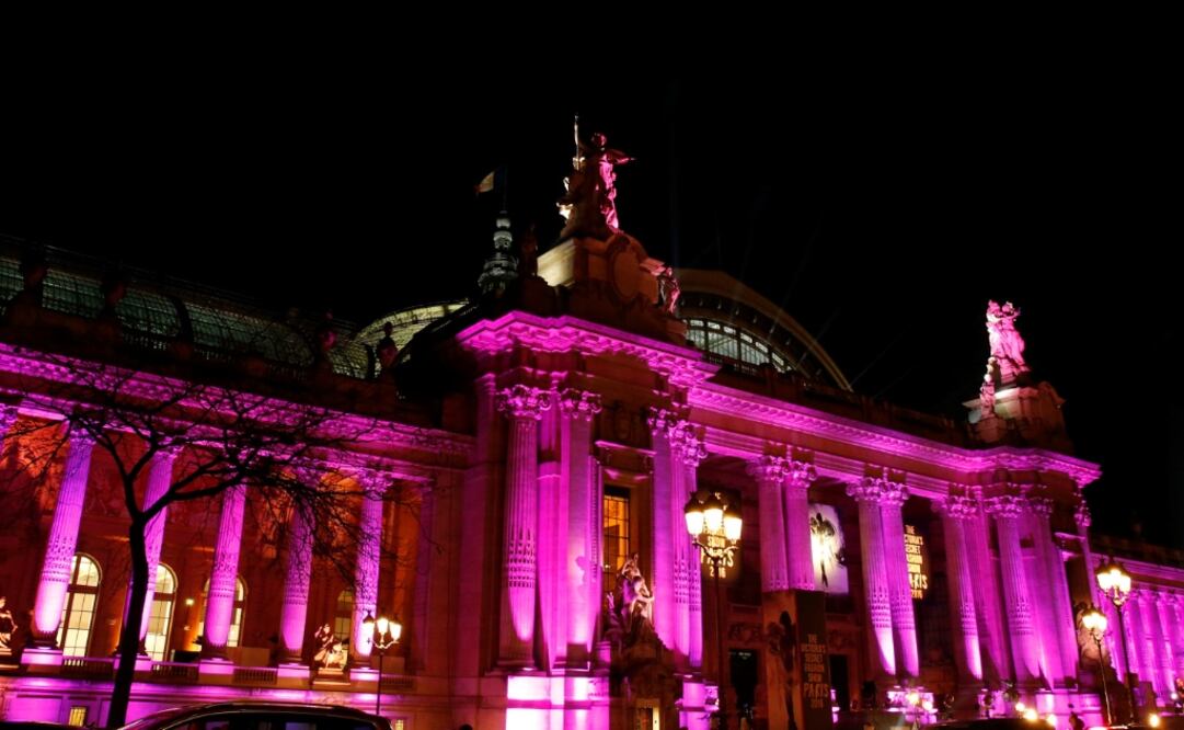 El Grand Palais de París ya está listo para recibir el desfile de la firma de lencería Victoria's Secret FOTO: REUTERS