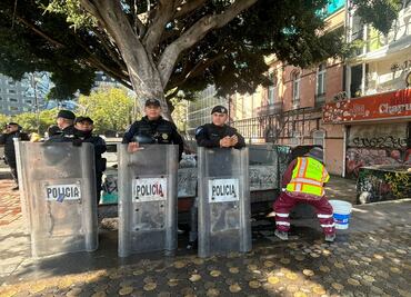Retiran mobiliario del punto 420 en Metro Hidalgo; autoridades mantienen operativo en la zona