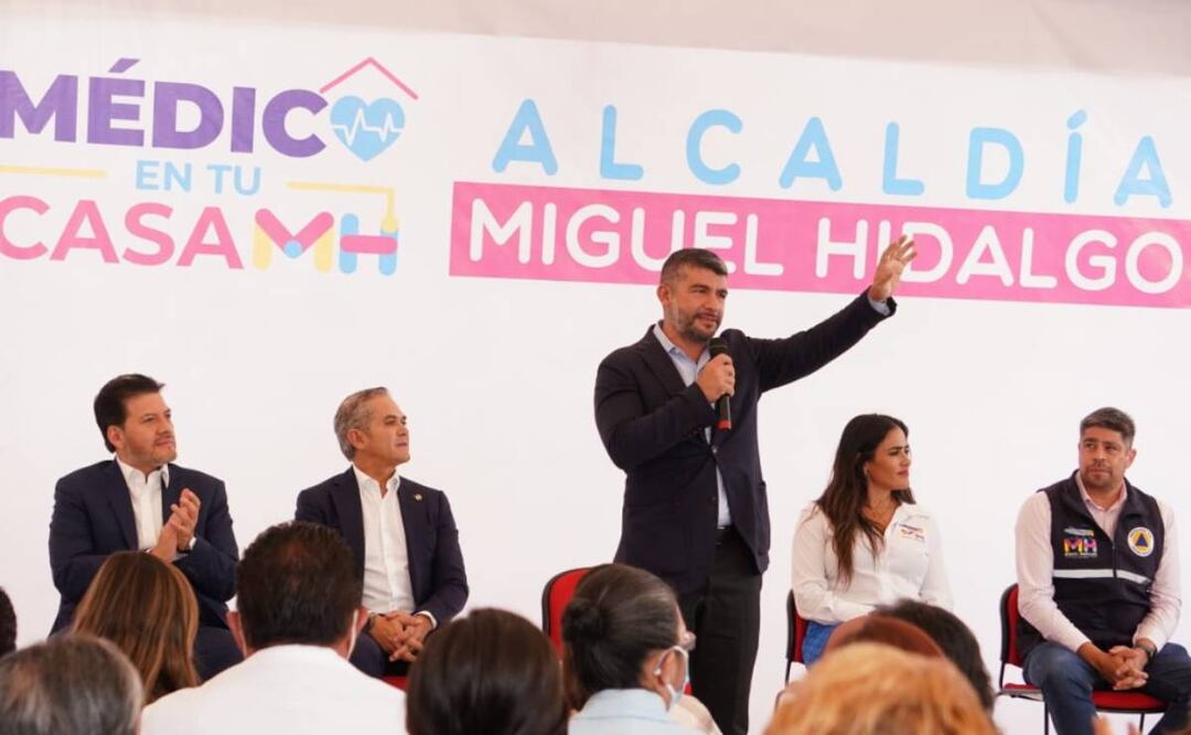 Foto: Especial/El Universal/ el alcalde Mauricio Tabe, solicitó su cooperación para que se otorguen más recursos a las alcaldías de la capital , como es el caso de Miguel Hidalgo.