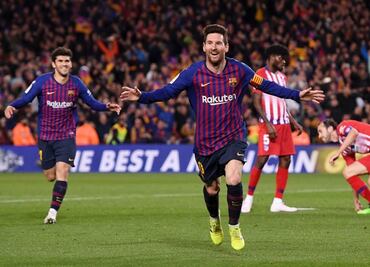Barcelona derrota al Atlético de Madrid y da un gran paso al título