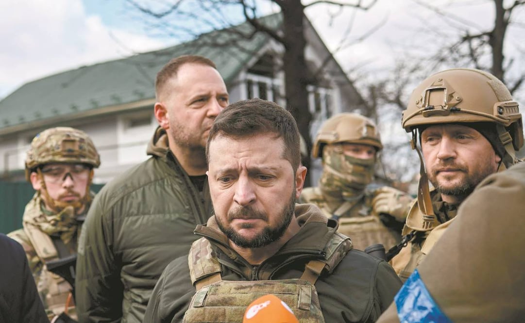 El presidente de Ucrania, Volodimir Zelensky. Foto: AFP