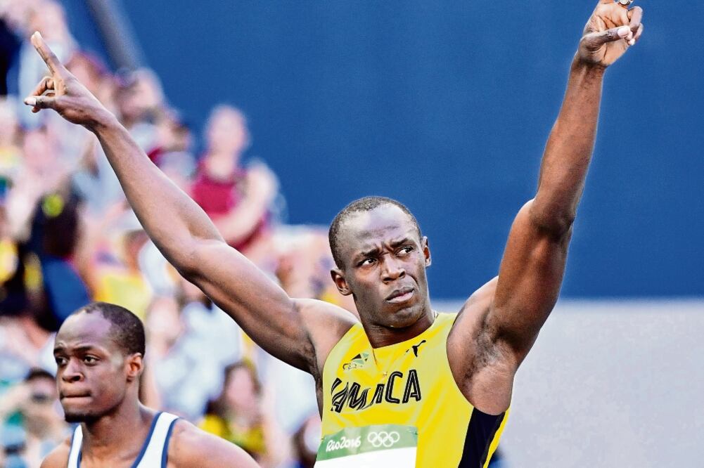El show del “Rayo” jamaicano eclipsó prácticamente toda la actividad en Río (FRANCK ROBICHON. EFE)