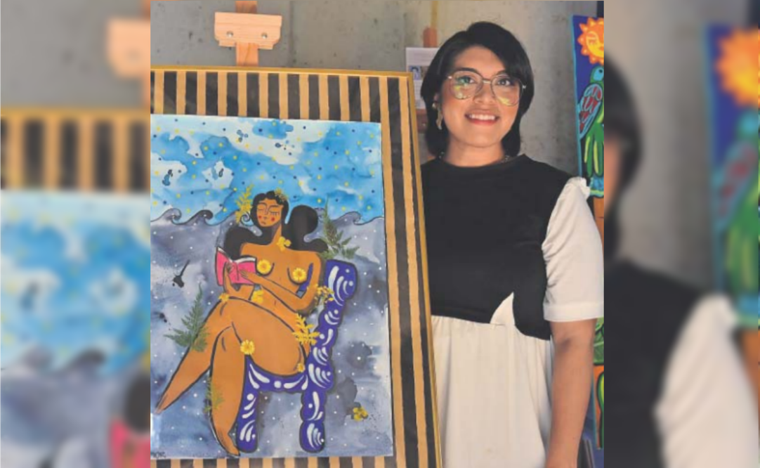 Pinta mujeres, para reconocer su enorme importancia en la sociedad. Foto: Leobardo Vázquez EL UNIVERSAL