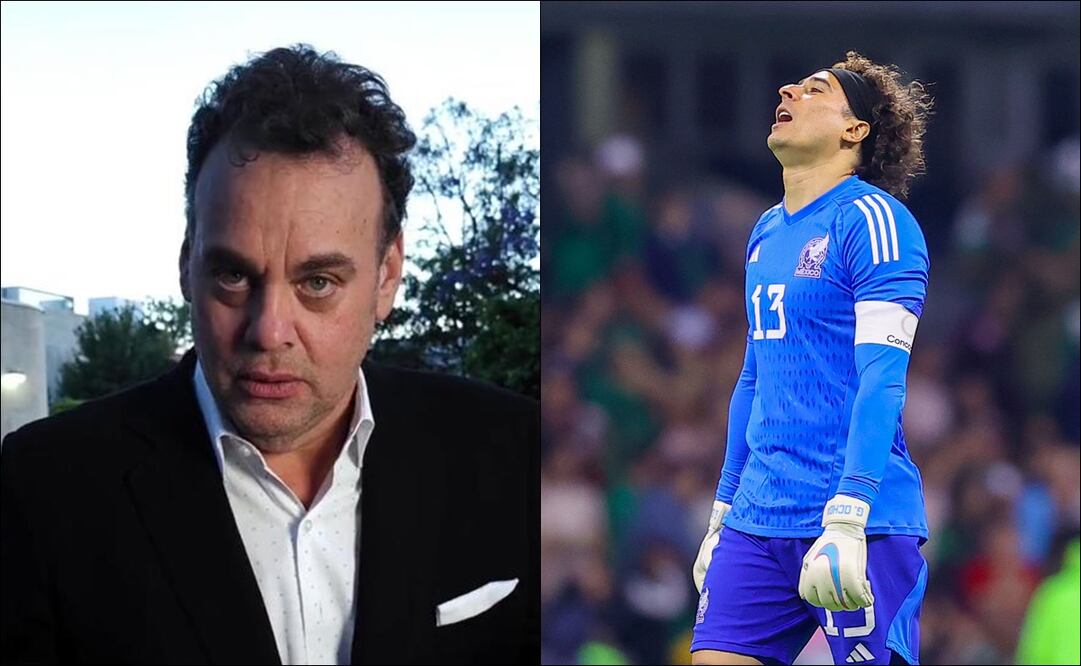 David Faitelson tundió a Guillermo Ochoa antes de la presentación de México en Copa Oro y exige que ya se retire / FOTOS: Captura de Pantalla e Imago7