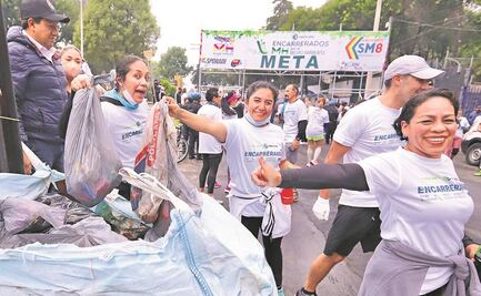Carrera en MH, para recolectar desperdicios