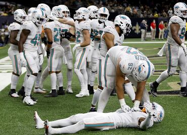 Dolphins se imponen a los New Orleans Saints en la NFL