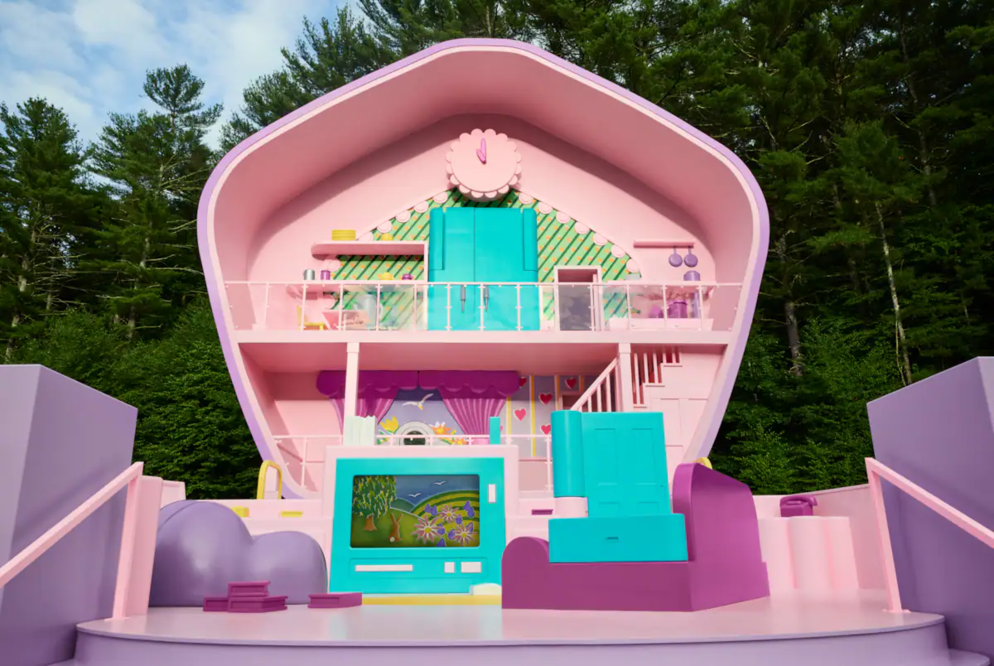 Casa de Polly Pocket. Foto: Airbnb / Mattel