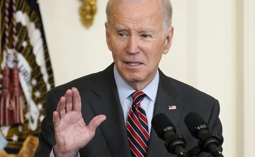 El presidente Joe Biden en la Casa Blanca, en Washington, el 27 de marzo de 2023. Foto: AP