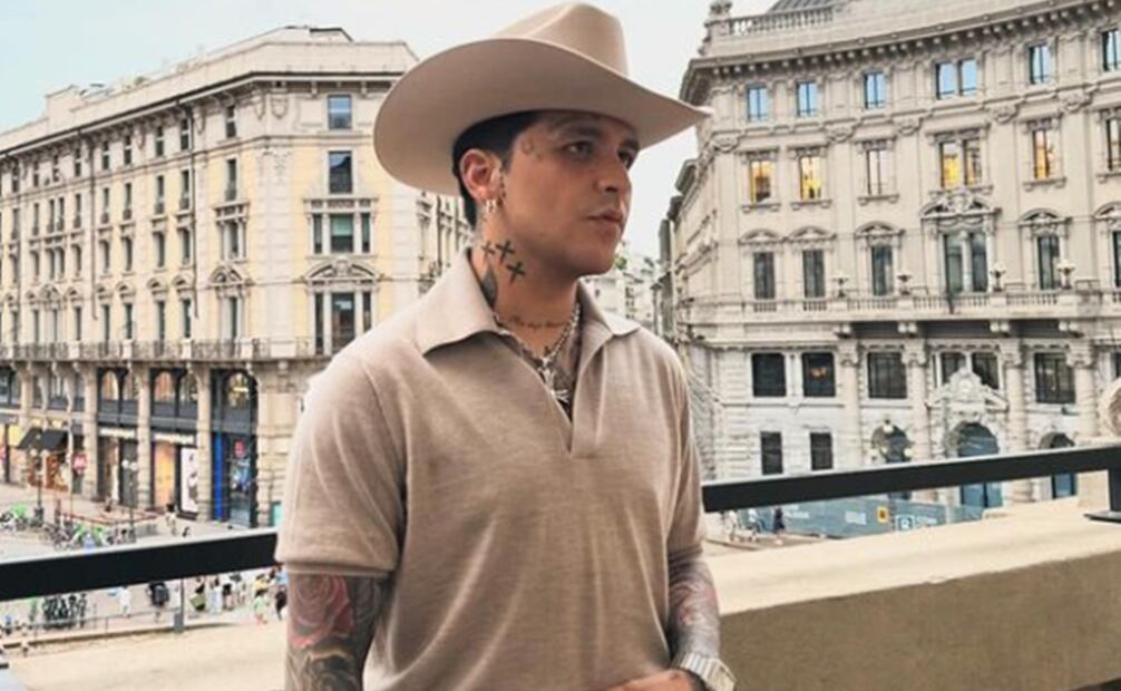 El cantante Christian Nodal. Foto: Instagram oficial.