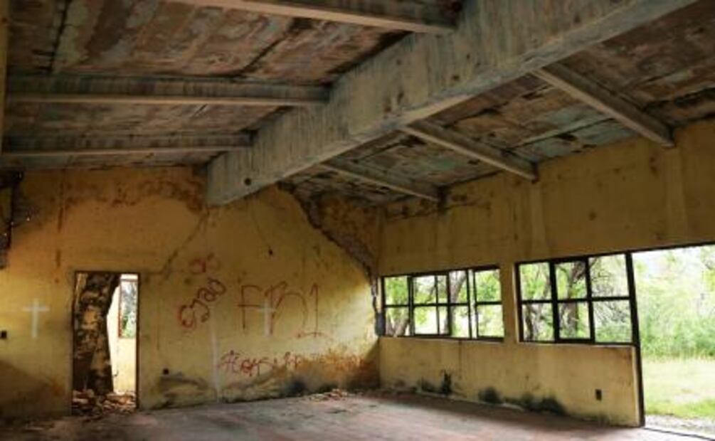 En abandono y deterioro, la casa de Lázaro Cárdenas en Oaxaca