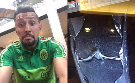 Yasser Corona, baja del Tri por lesión