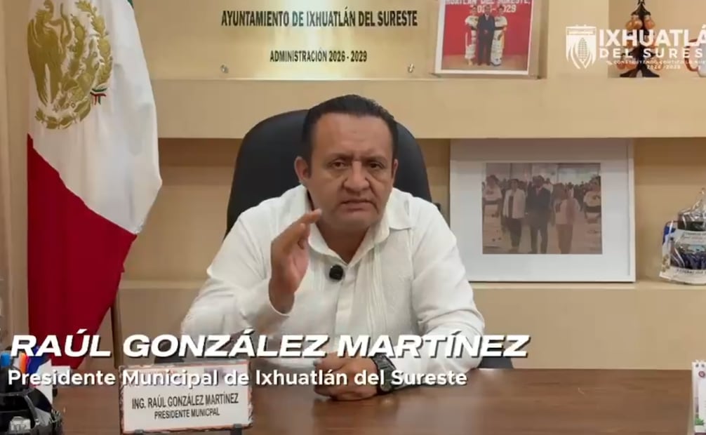 En un mensaje en las redes sociales oficiales del Ayuntamiento, el presidente municipal dijo confiar en las instituciones y afirmó que hará uso de su derecho de defenderse. | Foto: Captura de pantalla.