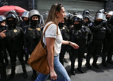 Marcha contra la gentrificación: "Se actuó con rapidez ante algunos manifestantes que podían causar afectaciones", asegura César Cravioto