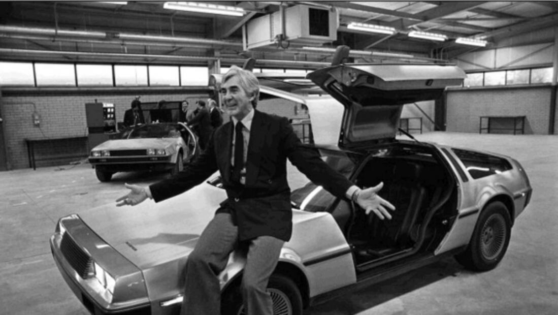 De ídolo a estafador: la historia de John DeLorean, el creador del auto de Volver Al Futuro