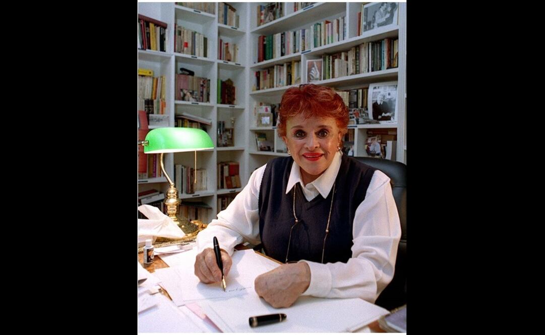 Amante de la literatura y la política, "La China" Mendoza recibió ese apodo de su padre cuando niña por sus inconfundibles caireles. Foto: Archivo/ELUNIVERSAL