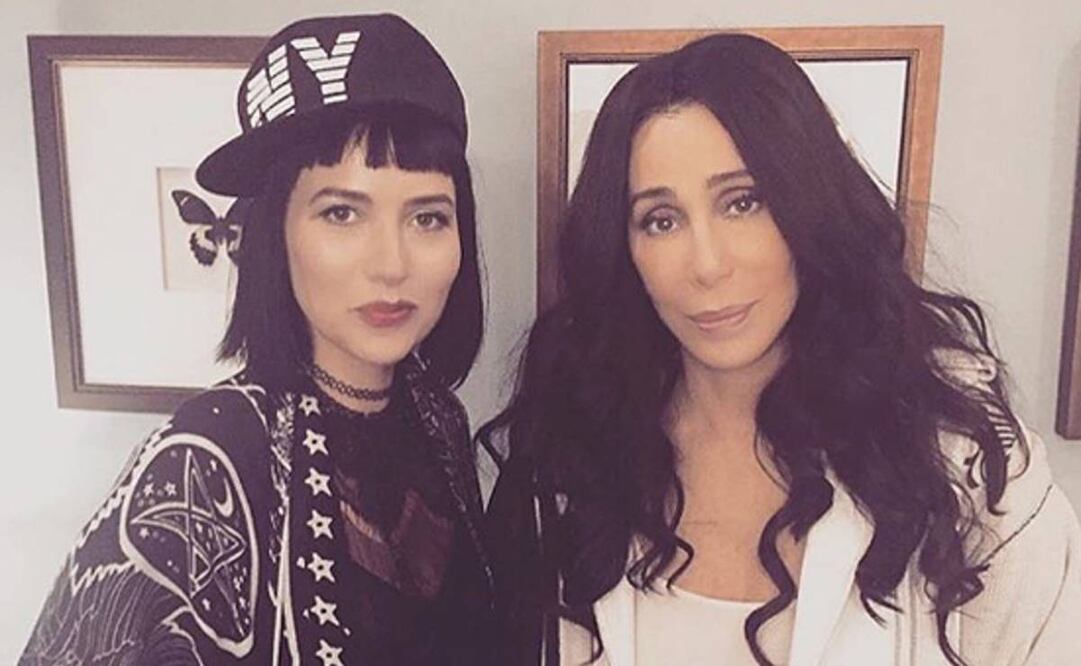 Mariangela King, conocida artísticamente como Queeny King junto a su exsuegra Cher.