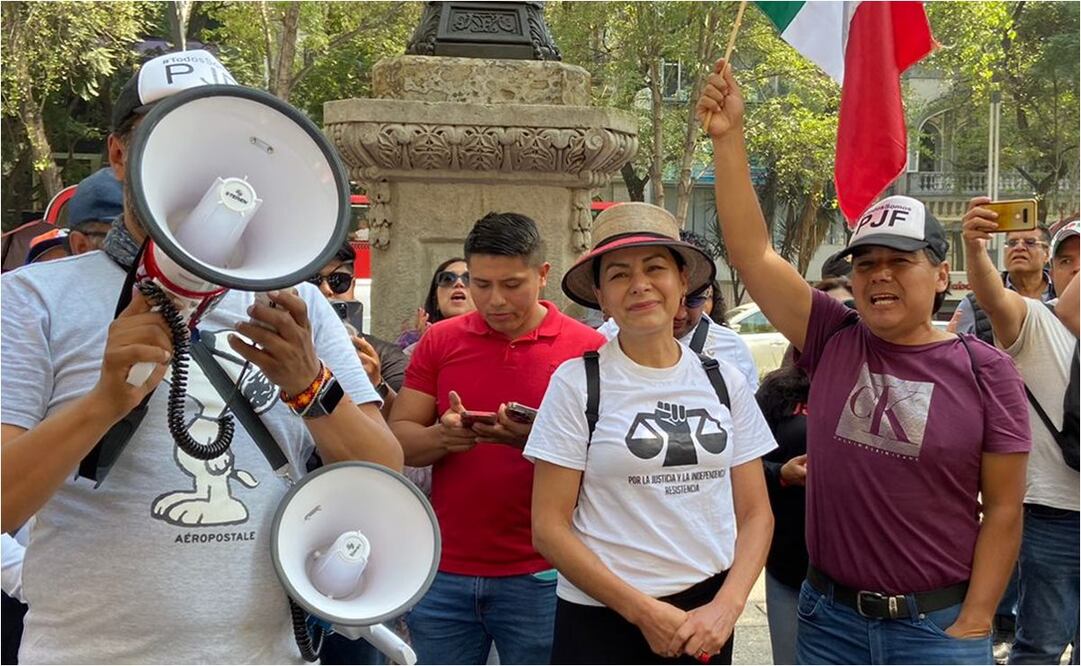 Lilia Mónica López Benítez, Consejera de la Judicatura Federal, calificó como “masacre” el sorteo por tómbola del Senado. Foto: Sharon Mercado/EL UNIVERSAL