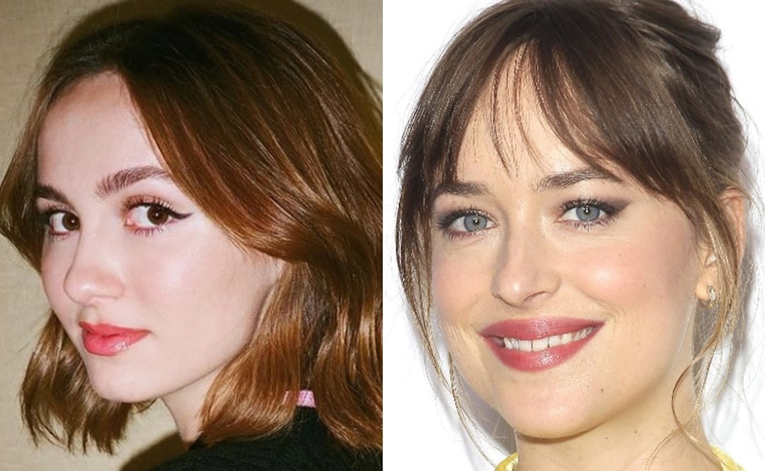 Maude Apatow y Dakota Johnson.Foto: Vía @maudeapatow/EFE/NINA PROMMER, Archivo El Universal 