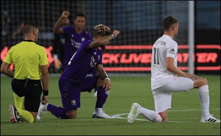 La MLS regresa con protesta en contra del racismo