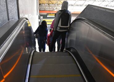 El Metro estrena escaleras eléctricas en 4 estaciones
