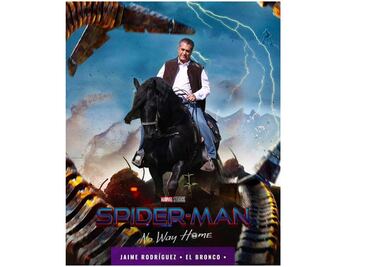 Exgober "El Bronco" se hace el superhéroe