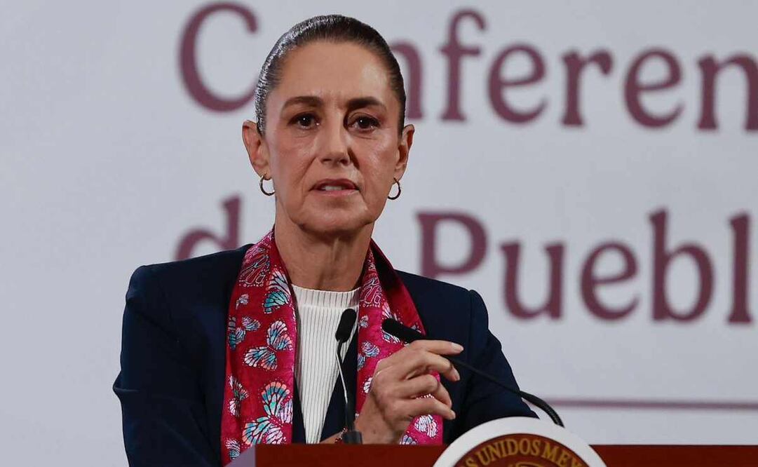 Conferencia matutina de la presidenta Claudia Sheinbaum en Palacio Nacional este 30 de septiembre del 2025. Foto: Berenice Fregoso / EL UNIVERSAL