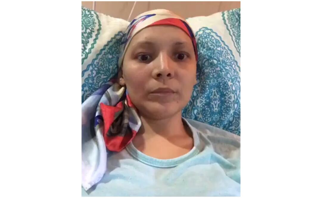 Karla Luna, cantante y actriz, quien apareció en el programa "Las lavanderas". (Foto: tomada del video) 