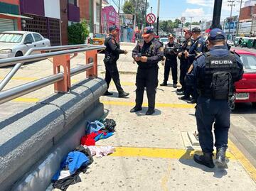 Falsa alarma de mochila con restos humanos afuera de estación Atlilco de Línea 8 moviliza a policías