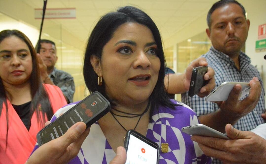 Úrsula Salazar, sobrina de AMLO, busca su reelección como diputada local de Tamaulipas. Foto: Especial